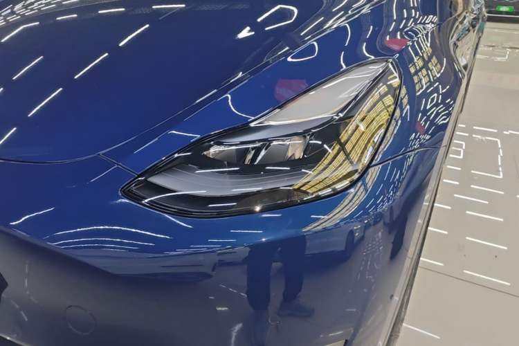 Used Tesla Model Y 2021 Standard Range Rear-Wheel Drive Version Left Front Headlight