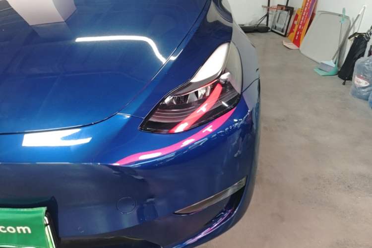 Used Tesla Model Y 2021 Long-Range All-Wheel-Drive Version 3D7 Left Front Headlight
