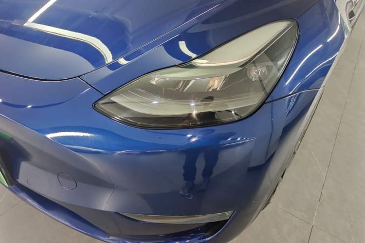 Used Tesla Model Y 2021 Long-Range All-Wheel-Drive Version 3D7 Left Front Headlight