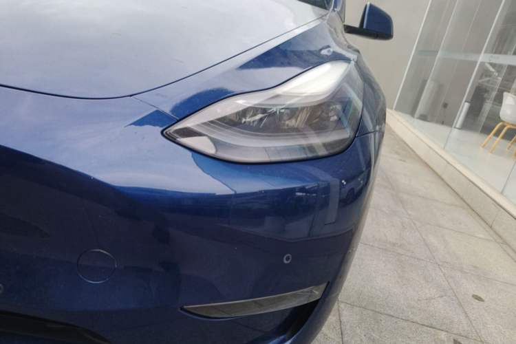 Used Tesla Model Y 2021 Long-Range All-Wheel-Drive Version 3D7 Left Front Headlight