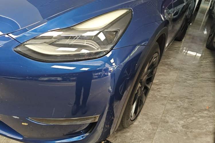 Used Tesla Model Y 2021 Long-Range All-Wheel-Drive Version Left Front Headlight