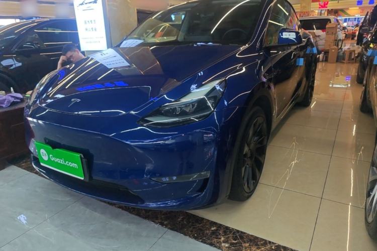 Used Tesla Model Y 2021 Long-Range All-Wheel-Drive Version Left Front Headlight