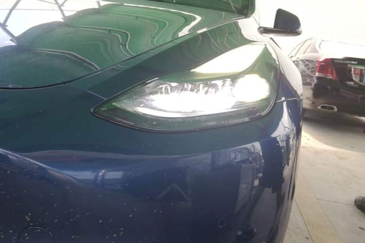 Used Tesla Model Y 2021 Long-Range All-Wheel-Drive Version Left Front Headlight