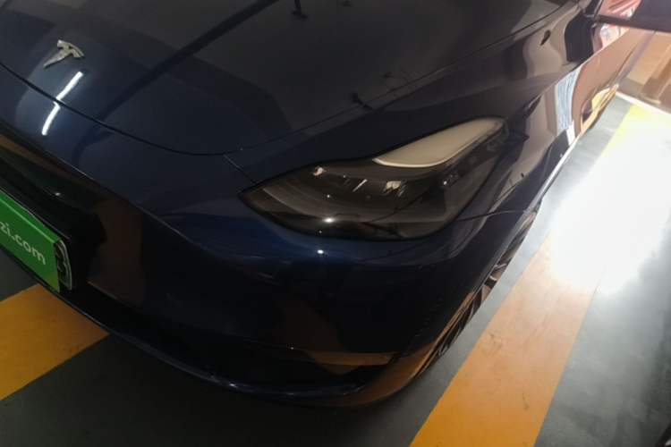 Used Tesla Model Y 2021 Long-Range All-Wheel-Drive Version Left Front Headlight