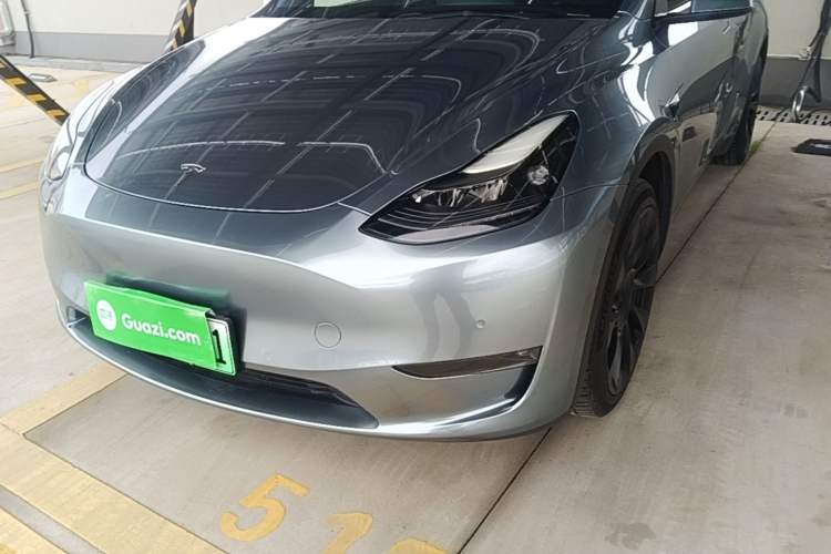 Used Tesla Model Y 2021 Standard Range Rear-Wheel Drive Version Left Front Headlight