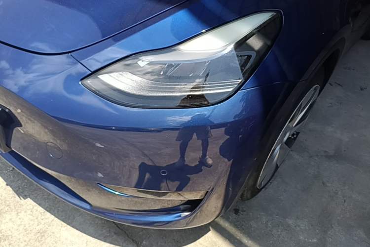 Used Tesla Model Y 2021 Standard Range Rear-Wheel Drive Version Left Front Headlight