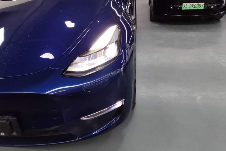 Used Tesla Model Y 2021 Performance High-Performance All-Wheel-Drive Version Left Front Headlight