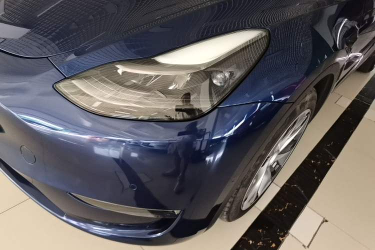 Used Tesla Model Y 2021 Long-Range All-Wheel-Drive Version Left Front Headlight