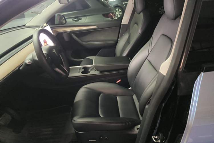 Used Tesla Model Y 2021 Long-Range All-Wheel-Drive Version Left Front Seat