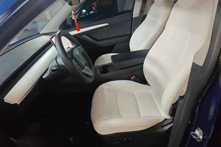 Used Tesla Model Y 2021 Long-Range All-Wheel-Drive Version 3D7 Left Front Seat
