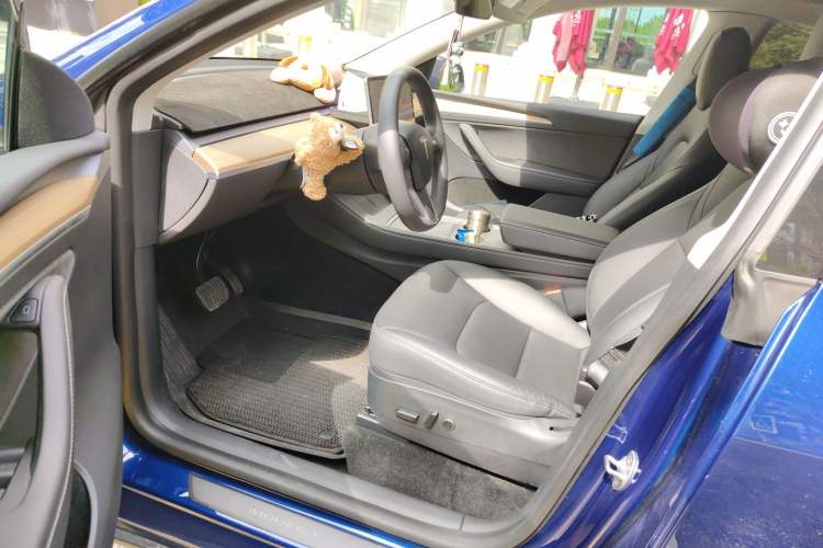 Used Tesla Model Y 2021 Standard Range Rear-Wheel Drive Version Left Front Seat