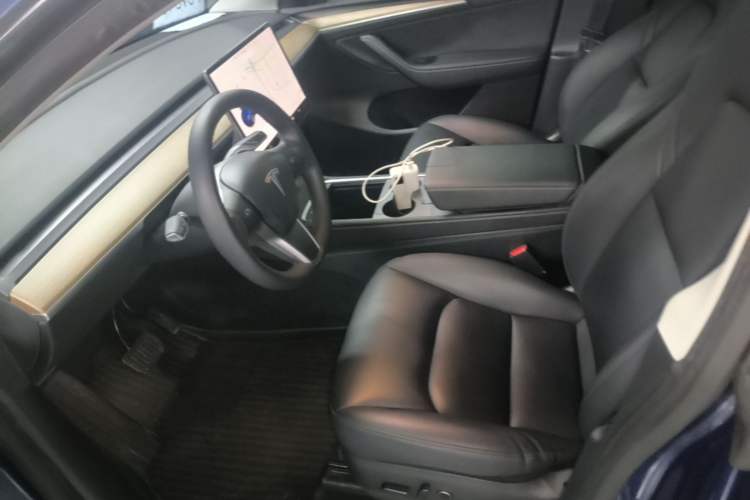 Used Tesla Model Y 2021 Long-Range All-Wheel-Drive Version Left Front Seat