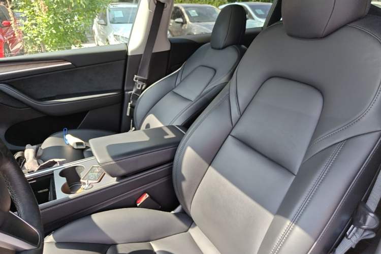Used Tesla Model Y 2021 Long-Range All-Wheel-Drive Version Left Front Seat