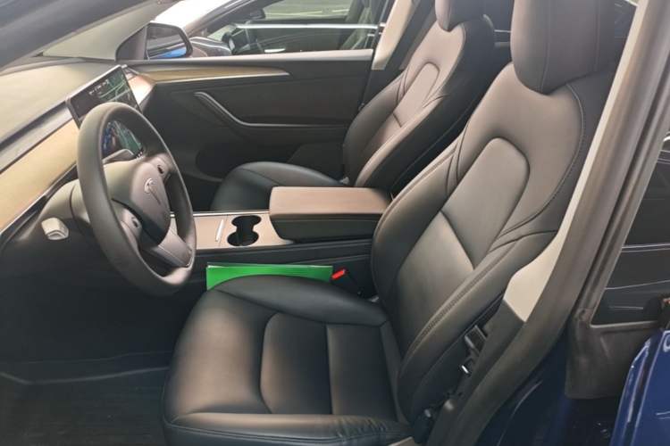 Used Tesla Model Y 2021 Long-Range All-Wheel-Drive Version 3D7 Left Front Seat