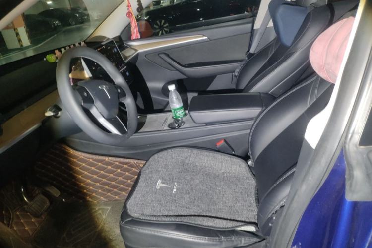 Used Tesla Model Y 2021 Standard Range Rear-Wheel Drive Version Left Front Seat