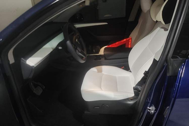 Used Tesla Model Y 2021 Long-Range All-Wheel-Drive Version Left Front Seat