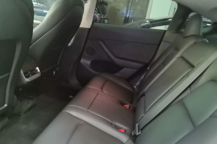 Used Tesla Model Y 2021 Standard Range Rear-Wheel Drive Version Left Rear Seat