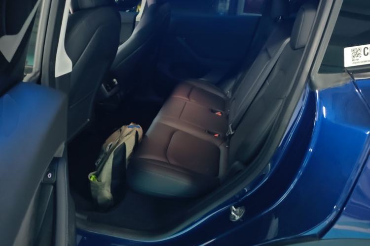Used Tesla Model Y 2021 Long-Range All-Wheel-Drive Version Left Rear Seat