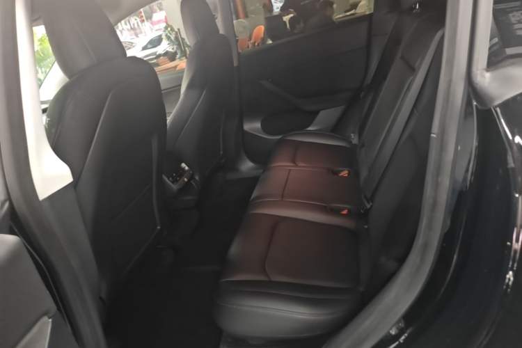 Used Tesla Model Y 2021 Long-Range All-Wheel-Drive Version 3D7 Left Rear Seat