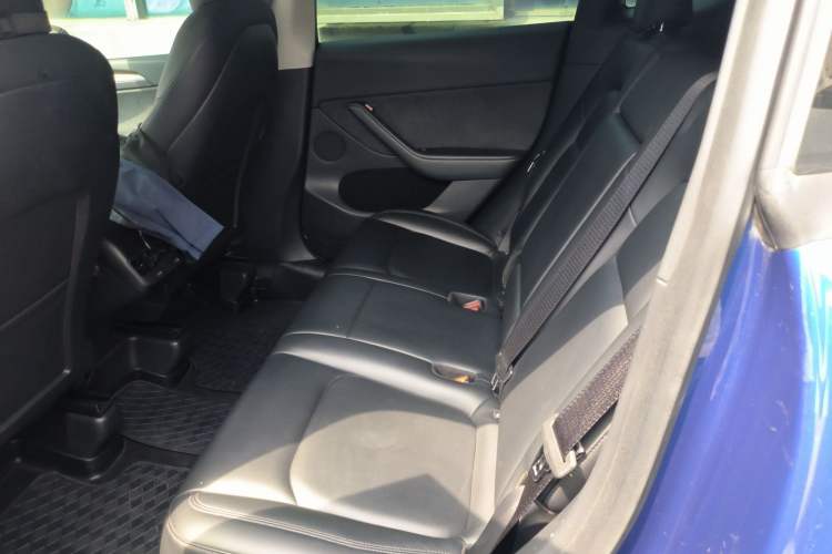 Used Tesla Model Y 2021 Long-Range All-Wheel-Drive Version Left Rear Seat