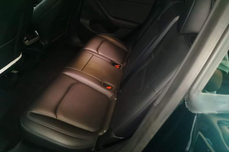 Used Tesla Model Y 2021 Long-Range All-Wheel-Drive Version 3D7 Left Rear Seat