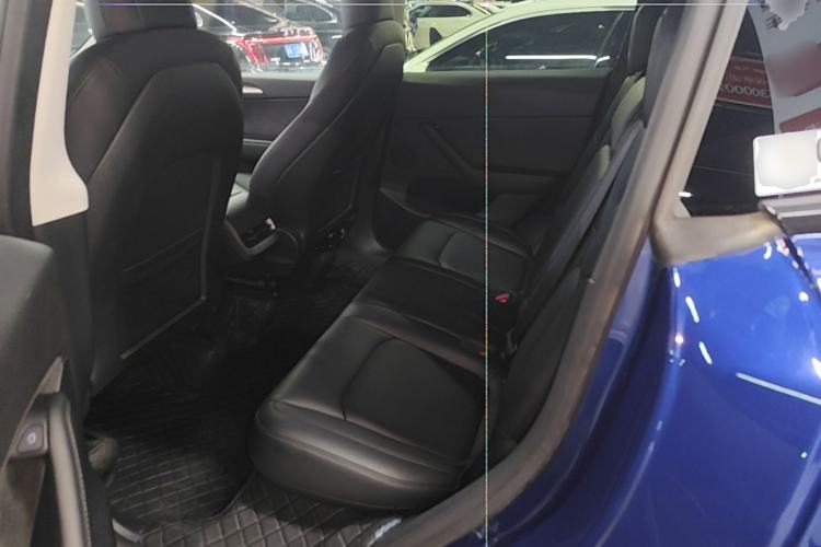 Used Tesla Model Y 2021 Standard Range Rear-Wheel Drive Version Left Rear Seat