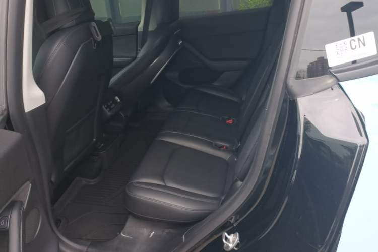 Used Tesla Model Y 2021 Standard Range Rear-Wheel Drive Version Left Rear Seat