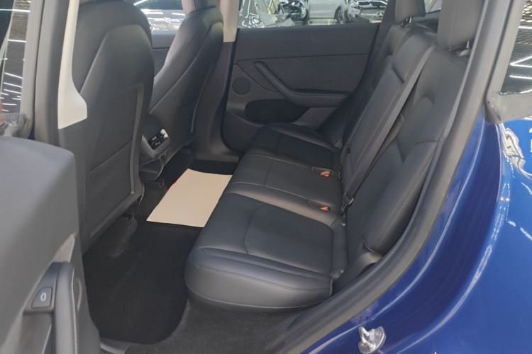 Used Tesla Model Y 2021 Standard Range Rear-Wheel Drive Version Left Rear Seat