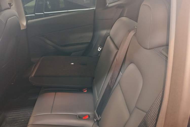 Used Tesla Model Y 2021 Long-Range All-Wheel-Drive Version 3D7 Left Rear Seat