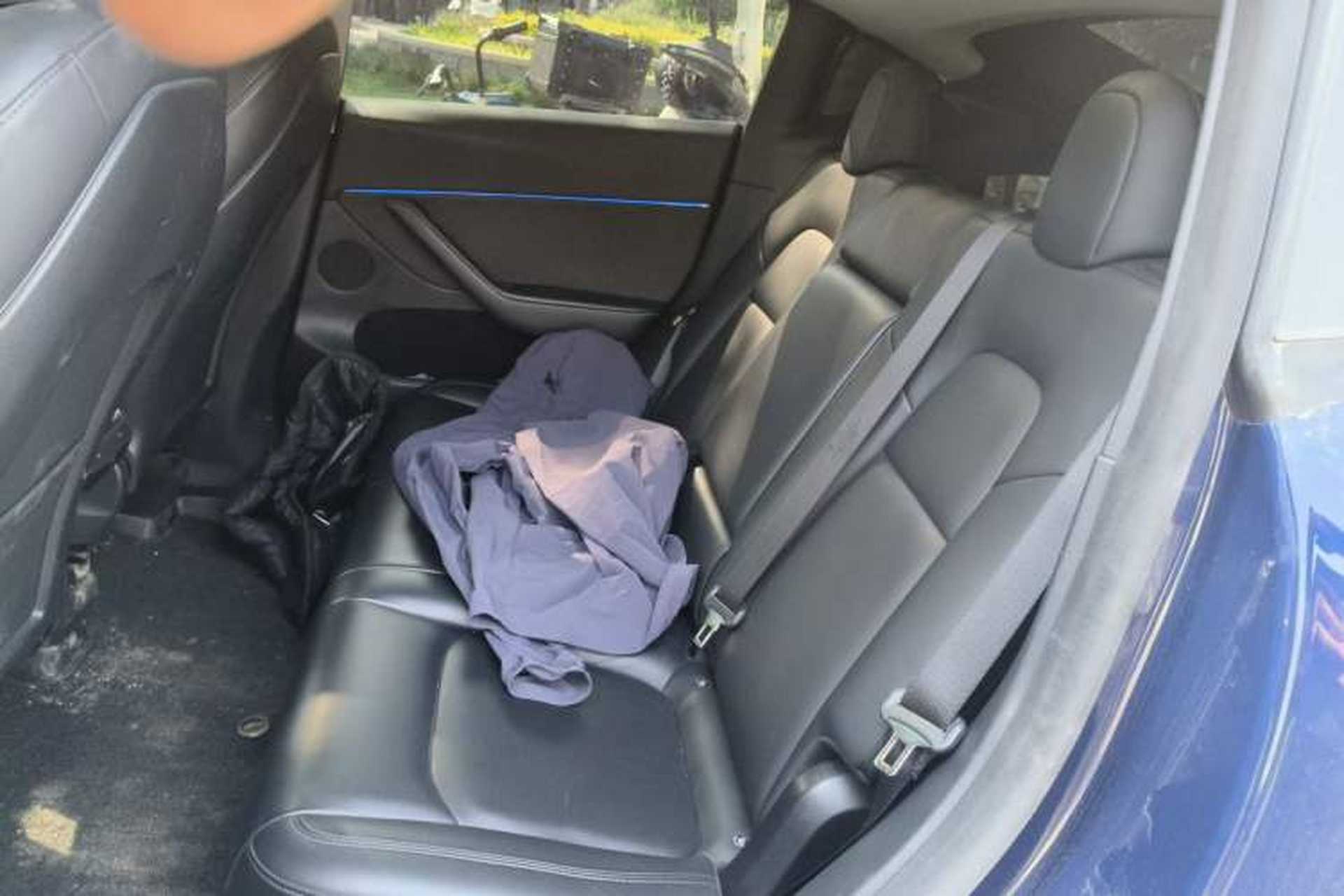Used Tesla Model Y 2021 Revised Version Long-Range All-Wheel Drive Edition 3D5 Left Rear Seat
