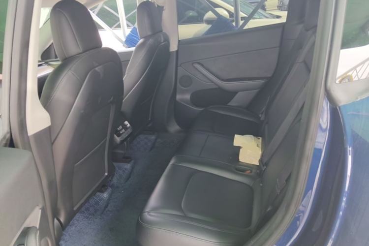Used Tesla Model Y 2021 Long-Range All-Wheel-Drive Version Left Rear Seat