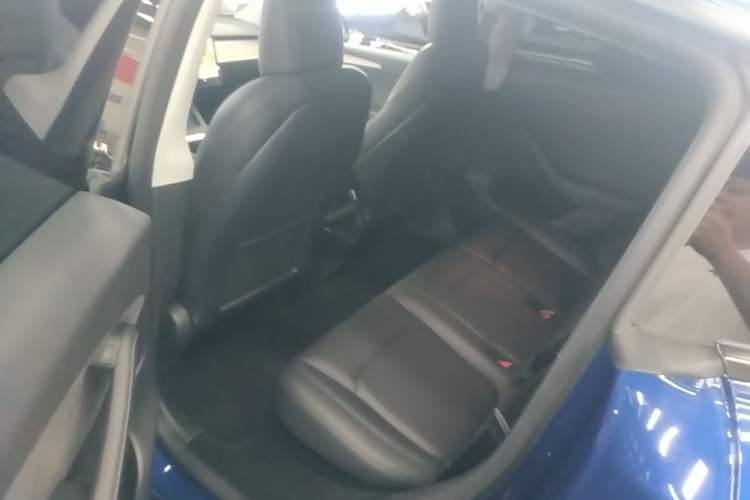 Used Tesla Model Y 2021 Long-Range All-Wheel-Drive Version 3D7 Left Rear Seat