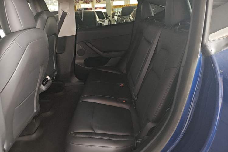 Used Tesla Model Y 2021 Standard Range Rear-Wheel Drive Version Left Rear Seat