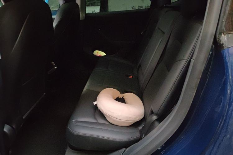 Used Tesla Model Y 2021 Long-Range All-Wheel-Drive Version Left Rear Seat