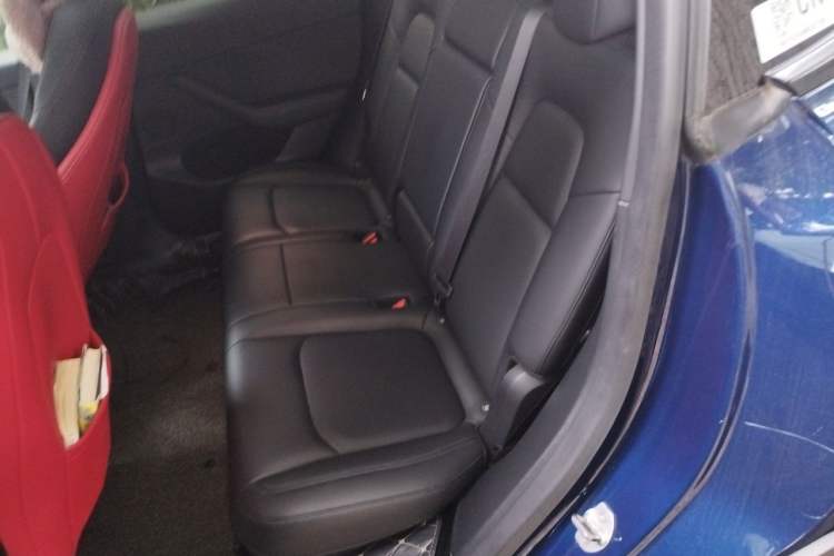 Used Tesla Model Y 2021 Long-Range All-Wheel-Drive Version 3D7 Left Rear Seat