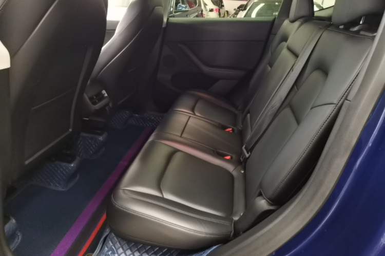 Used Tesla Model Y 2021 Long-Range All-Wheel-Drive Version Left Rear Seat