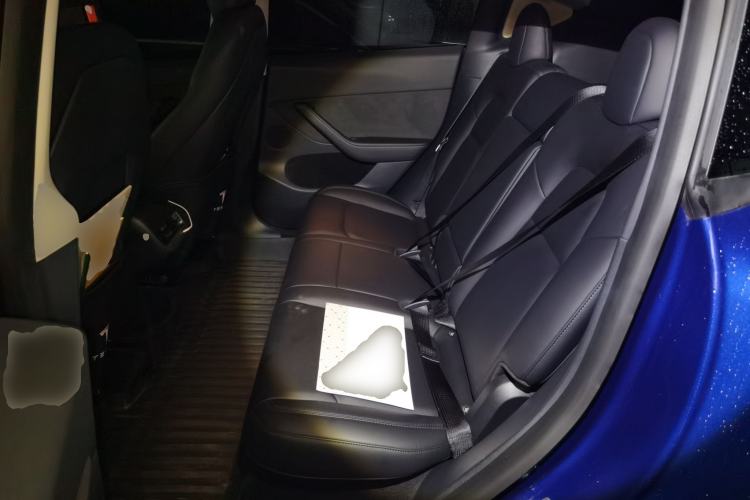 Used Tesla Model Y 2021 Standard Range Rear-Wheel Drive Version Left Rear Seat