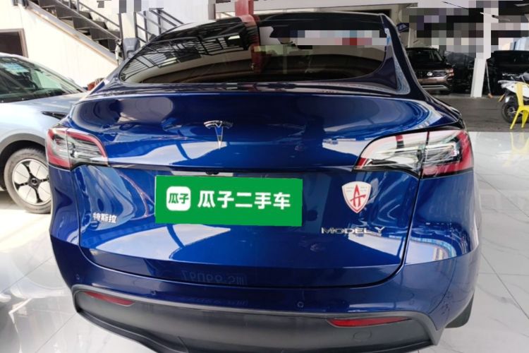 Used Tesla Model Y 2021 Long-Range All-Wheel-Drive Version 3D7 Rear