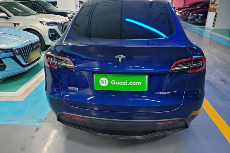 Used Tesla Model Y 2021 Long-Range All-Wheel-Drive Version Rear