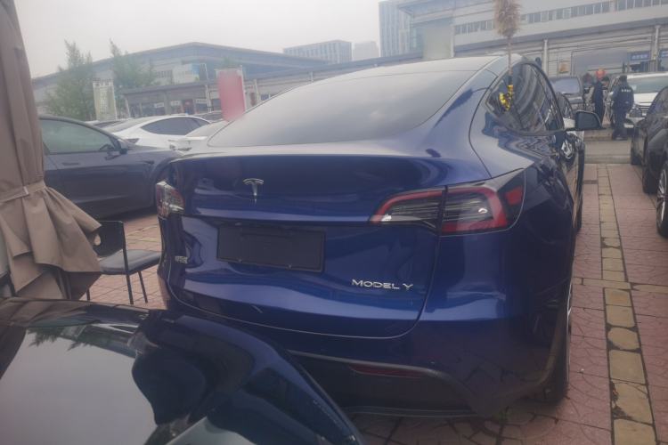 Used Tesla Model Y 2021 Long-Range All-Wheel-Drive Version 3D7 Rear