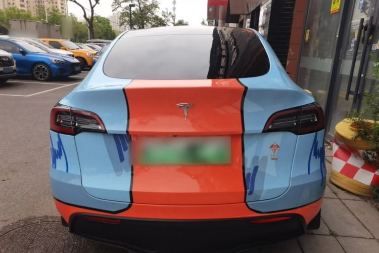 Used Tesla Model Y 2021 Standard Range Rear-Wheel Drive Version Rear