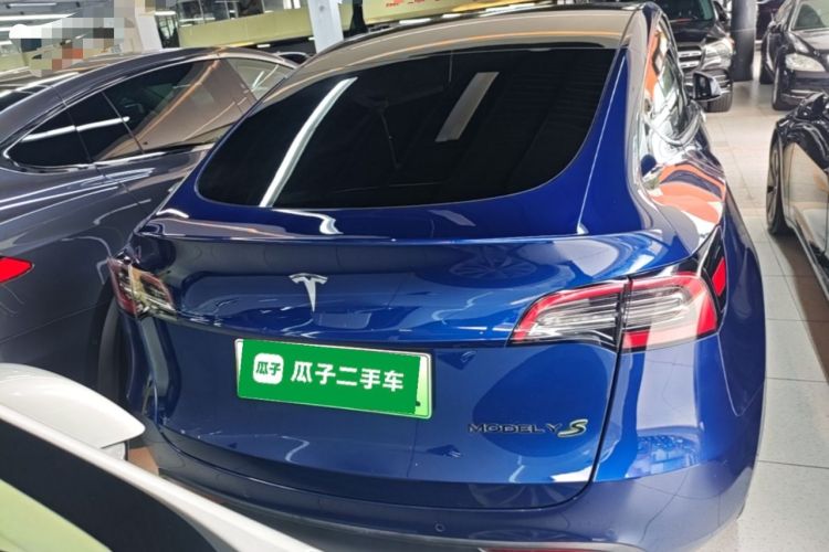 Used Tesla Model Y 2021 Long-Range All-Wheel-Drive Version 3D7 Rear