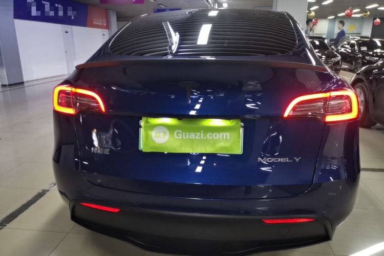Used Tesla Model Y 2021 Long-Range All-Wheel-Drive Version 3D7 Rear