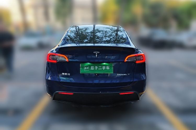 Used Tesla Model Y 2021 Long-Range All-Wheel-Drive Version 3D7 Rear