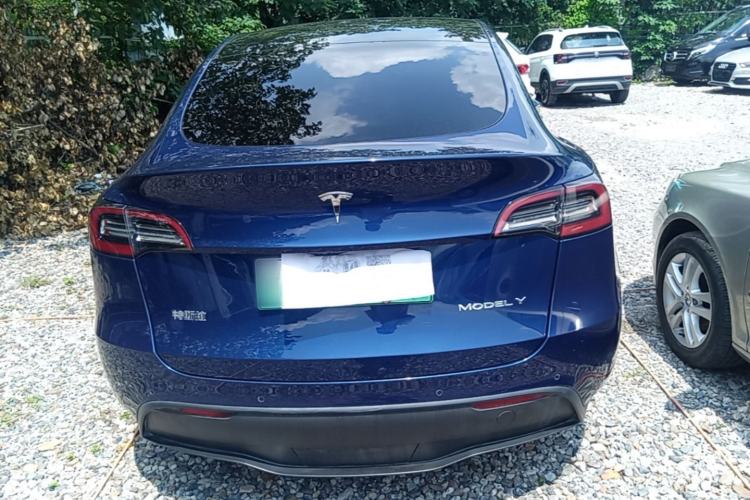 Used Tesla Model Y 2021 Long-Range All-Wheel-Drive Version 3D7 Rear