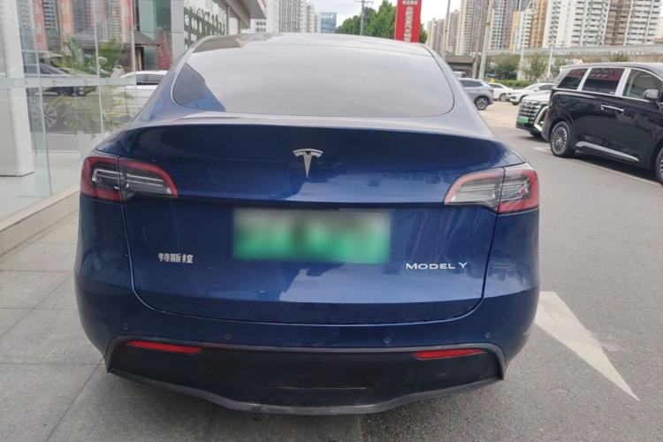 Used Tesla Model Y 2021 Long-Range All-Wheel-Drive Version 3D7 Rear
