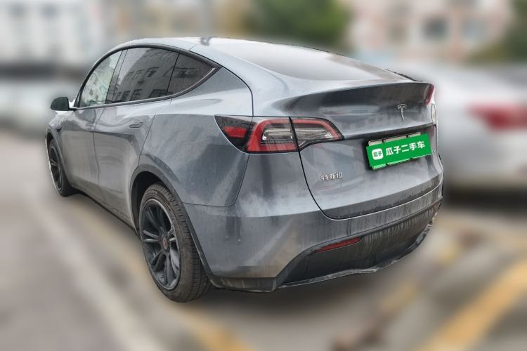 Used Tesla Model Y 2021 Long-Range All-Wheel-Drive Version Rear Left 45 Deg