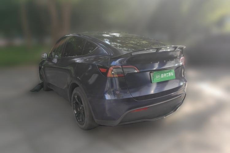 Used Tesla Model Y 2021 Long-Range All-Wheel-Drive Version 3D7 Rear Left 45 Deg