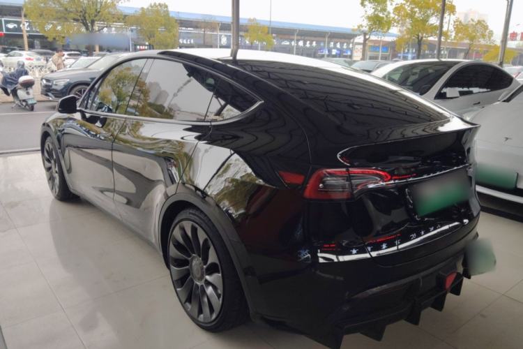 Used Tesla Model Y 2021 Performance High-Performance All-Wheel-Drive Version Rear Left 45 Deg