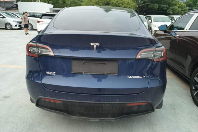 Used Tesla Model Y 2021 Long-Range All-Wheel-Drive Version Rear